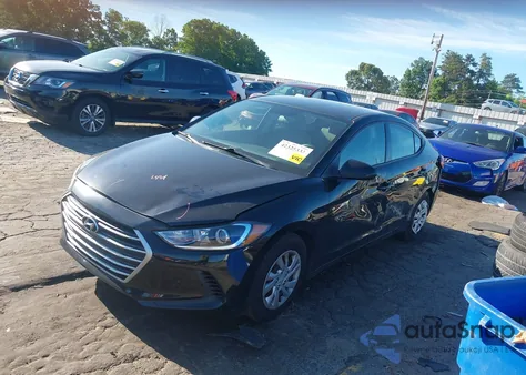 2018 Hyundai Elantra Se from USA, damaged, VIN 5NPD74LF9JH364233